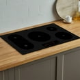 thumbnail image 2 of Equator Design 36" Electric Hybrid CERAMIC-INDUCTION 5 Burner Cooktop 220V, 2 of 7