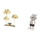 thumbnail image 5 of Estatua de figura,Estatuas de hojas y flores de metal,esculturas decorativas,Figuras decorativas para el hogar,para estante,mesa o vitrina.,Figura de escritorio,Estatua de astronauta para, 5 of 8