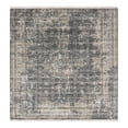 thumbnail image 7 of Unique Loom Baracoa Collection Area Rug - La Cabana (8' Square Fume Gray/Brown), 7 of 7
