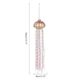 thumbnail image 4 of Yuarrent 4 Uds. Colgante de medusas de perlas de cristal adornos colgantes de árbol de Navidad para el hogar y decoraciones navideñas Kits de decoración para fiestas Yuarrent HA039238-00, 4 of 6