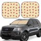 thumbnail image 1 of Balery Strawberries Parasol para parabrisas de coche de 2 piezas | Parasol plegable para parabrisas delantero de coche para la mayoría de sedanes-Large, 1 of 6