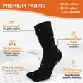 thumbnail image 2 of Women's Pilates Yoga Socks - Five-Toe Non-Slip Grip Socks for Yoga, Barre, Hospital & Barefoot Activities - 3 Pairs, 2 of 7
