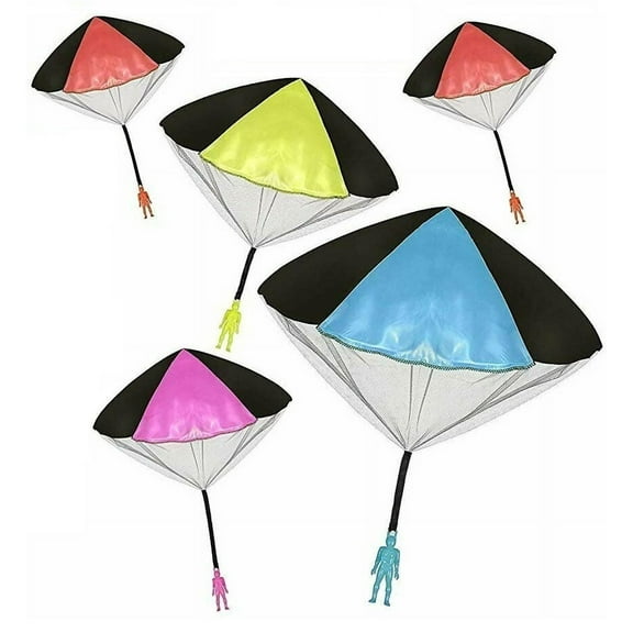 Toys  5 Piece Set Tangle Free Kids Parachute Men For Children Skydiver Parachute Man Easter Basket