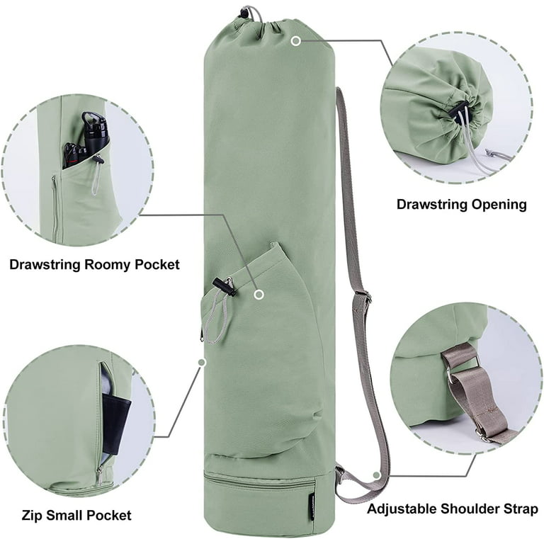  Zenzation Metro Hot Yoga Mat Bag, Black : Sports & Outdoors