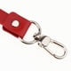 thumbnail image 3 of Correa de cuello de cordón de cuero de PU con insignias de tarjetas de clip de langosta de metal fuerte , rojo, 3 of 7