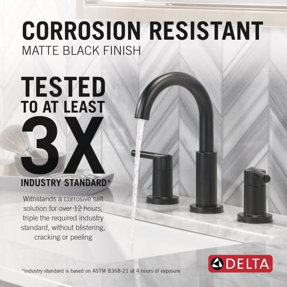Delta 35749Lf Brass Brilliance Stainless 5 in Bathroom Faucet