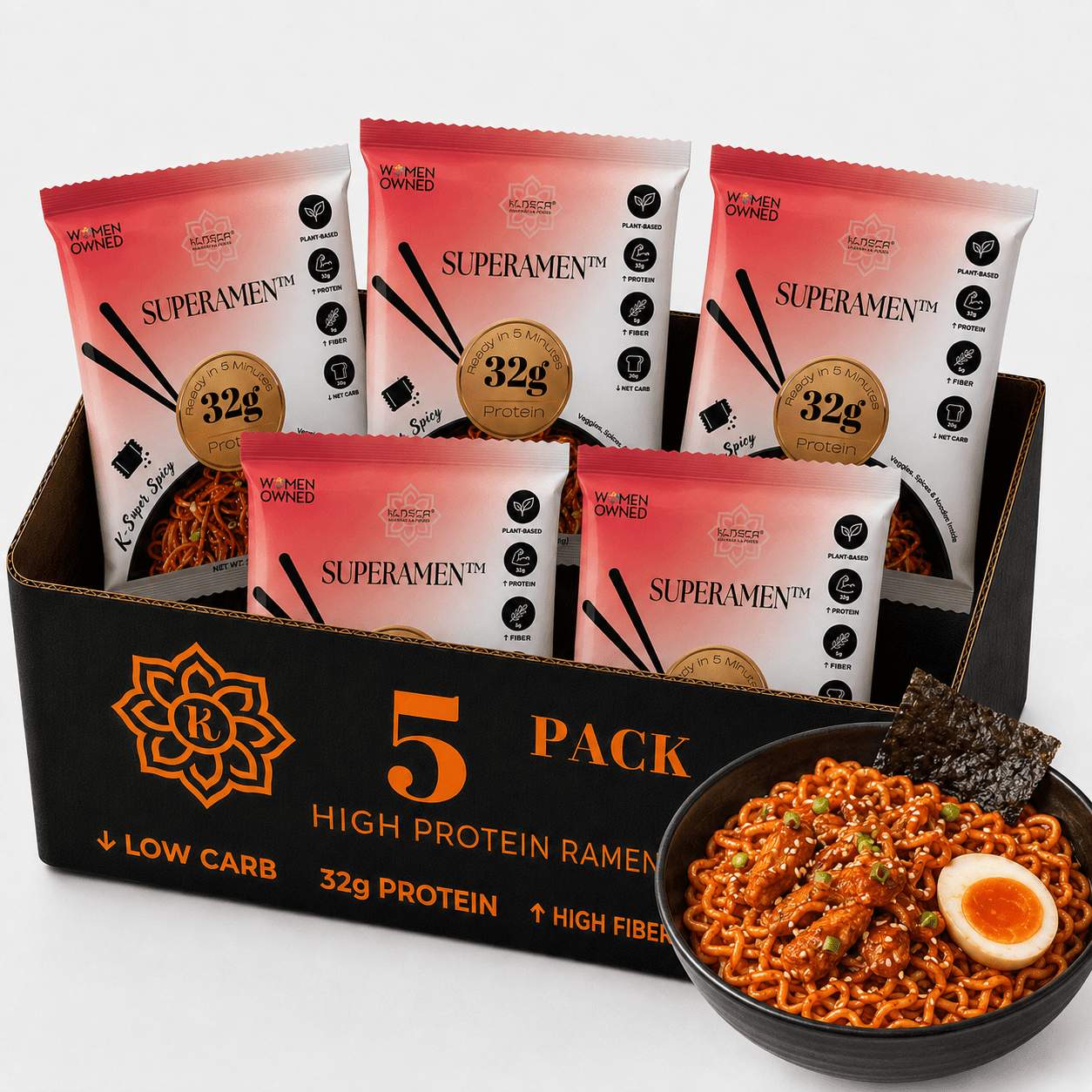 100g×8 120gx5 Momofuku Soy & Scallion Ramen Noodles by David Chang, 5 Count