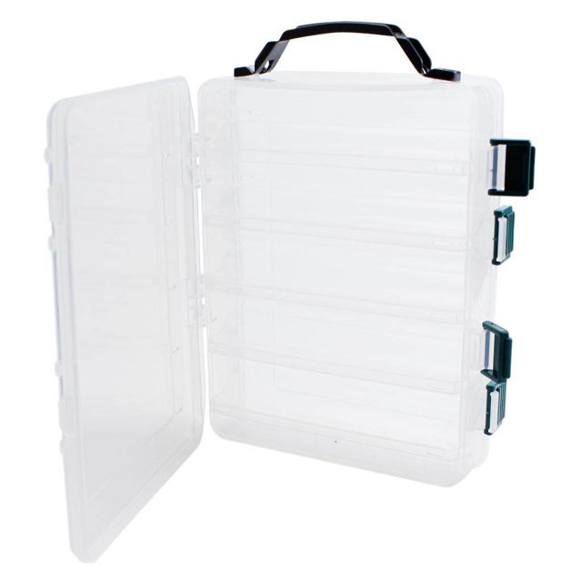 tredstone Premium Plastic Fishing Tackle Box Lightweight Fishing Lure Storage Impact