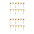 thumbnail image 1 of Ounissouiy 12 piezas de flores artificiales ramo falso hogar jardín boda rama única negocio decorativo DIY Color champán Color champagne 2Conjunto, 1 of 6