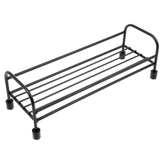 GOOHOCHY Metal Storage Organizer Rack Iron 1Pc 11.2X3.9X2.8In