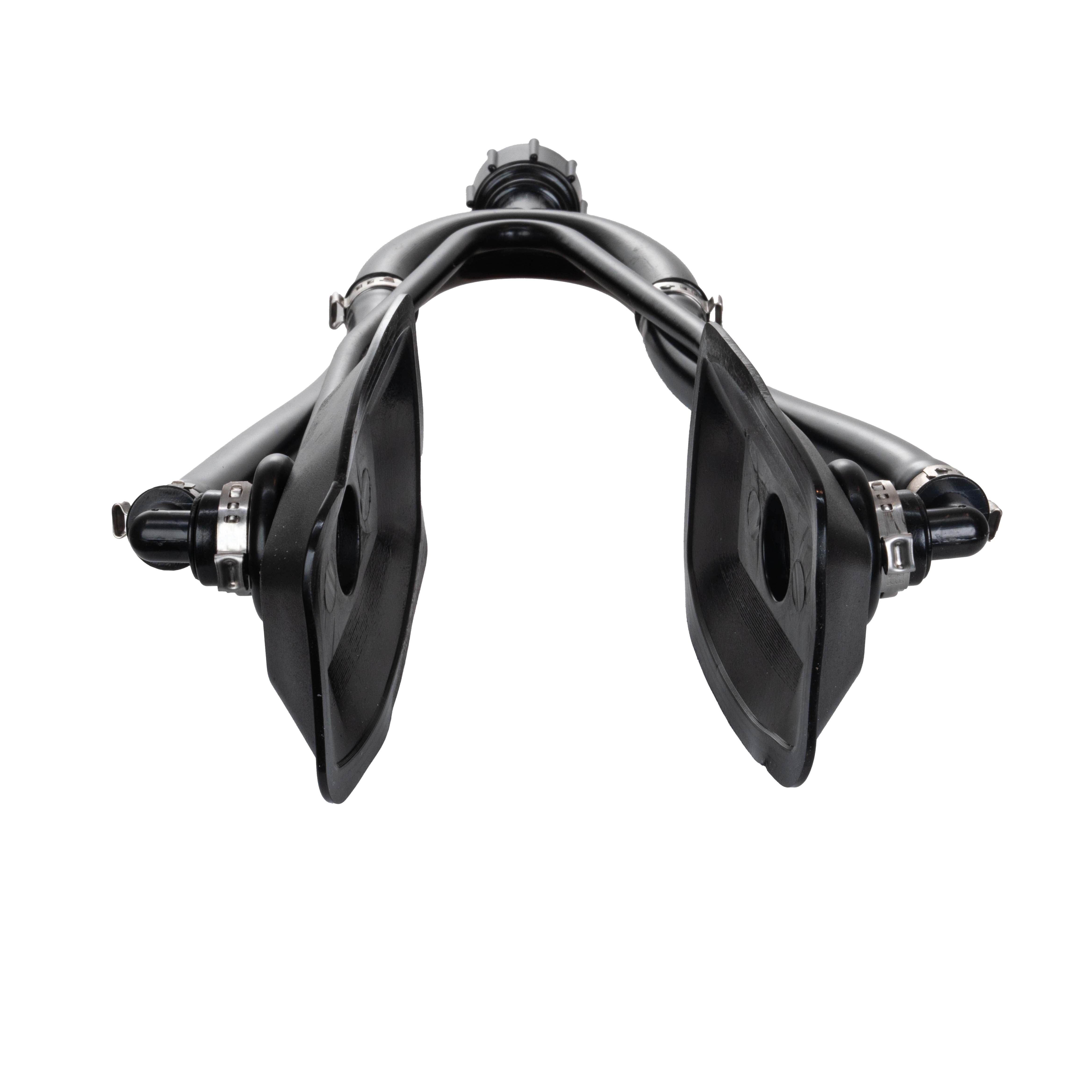 Ozark Trail Dual Flow Motor Flusher for Outboard Boat Engines, Dual Water Feed Engine Flush Tool with Hose Connection