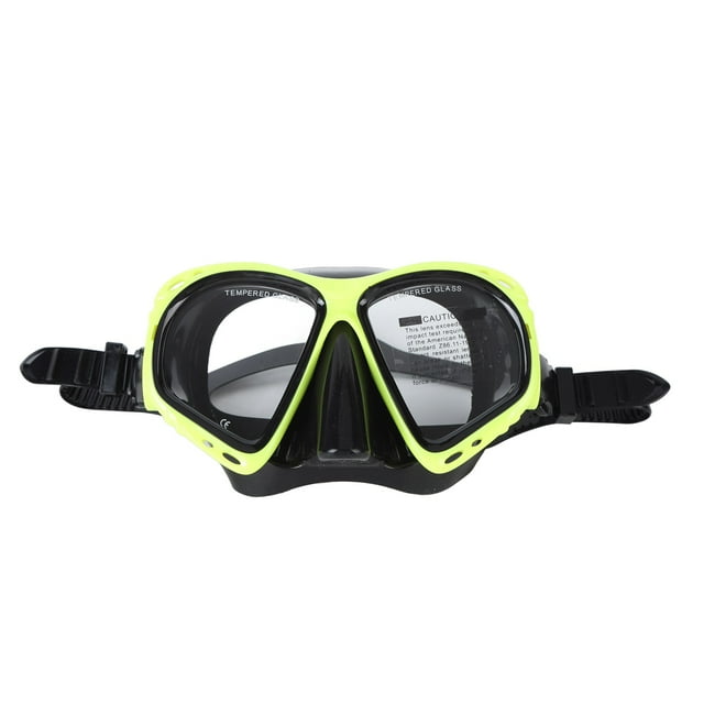 Gafas de baño Sailing de gran tamaño buena visión hermética antiniebla doble Banda elástica regalo amarillo