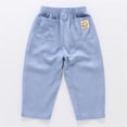 thumbnail image 5 of ZXLBBD Boys Summer Jeans Straight Leg Elastic Waist Loose Fit Denim Pants for Toddler Youth Breathable Trousers Fashion Casual Outdoor,Light Blue,Size 5 Y-6 Y, 5 of 6