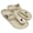 khaki, variant on Unisex Adjustable Thong Sandals, Lightweight Slip On Casual Beach Flip Flops