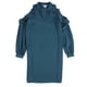 thumbnail image 1 of Vestido camisero bar III para mujer azul mediano, 1 of 2