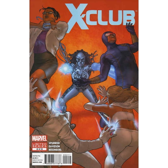 X-Club #2 VF ; Marvel Comic Book