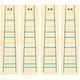 thumbnail image 1 of 4pcs Fingerboard Stickers for Violin Violin Finger Position Stickers Fretboard Sticker Indicators, 1 of 2