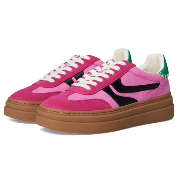 Zapatilla Steve Madden Dodge para mujer rosa multicolor talle 6.5