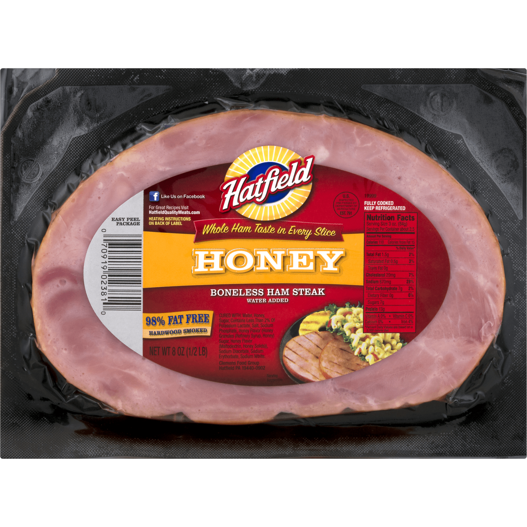 Hatfield Ham Steak Nutrition Facts Besto Blog