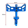 thumbnail image 2 of Soporte de enganche de remolque ajustable de metal para modelo de coche, accesorios para coche compatibles con 1/6 Scx6 Rc Trx6, Re Red, Red, 2 of 5