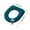 🥝 Green_Base#786, variant on Thickened Toilet Seat Cushion • Universal Fit • Warm Fluffy Polyester Cover with Secure Hook • Non-Slip Handle Design • Cozy All-Season Bathroom Accessory • 42x35cm