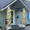 thumbnail image 3 of SEANATIVE Lemon Fruit Door Banner Set of 2 Door Banner for Holiday Front Door Wall Hanging Porch Banner Decorations Supplies Indoor Outdoor 70.9 x 12.6 Inch, 3 of 7
