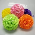 thumbnail image 2 of Party Spin Boules de Fleurs Pomander Centre de Table de Mariage, 10 Pouces, Corail, 2 of 2