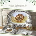 thumbnail image 5 of Spode Woodland Turkey Octagonal Platter, 5 of 7