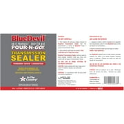 BlueDevil Transmission Sealer Pour-N-Go 16 oz for Manual and Automatic Vehicles