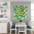 thumbnail image 2 of Plante Succulente Aquarelle - Toile 36"x36 Pouces - Impression à la Demande, 2 of 5