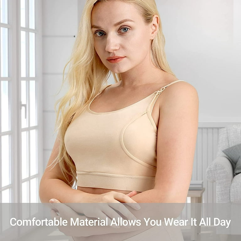 Hands Free Pumping Bras For Women Supportive Comfortable All Day Wear  Pumping And Nursing Bra In One Holding Breast Pump
