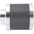 thumbnail image 4 of Hsankro 4-Inch Air Carbon Filter, Growth Tent Odor Washer, Pre-Filter Included, Black Zinc-Anodized Steel, 1 Unit, 4 of 5