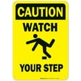 thumbnail image 1 of Caution Watch Your Step Sign,, 1 of 1