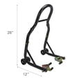 thumbnail image 3 of Extreme Max 5600.3261 Soporte de elevación estilo carrete delantero y trasero para motocicleta deportiva, se adapta a la mayoría de Yamaha Honda Kawasaki Suzuki Ducati BMW, 3 of 5