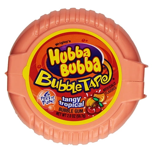 Hubba Bubba Bubble Gum Original Bubble Gum, 2 Ounce (Pack of 12)
