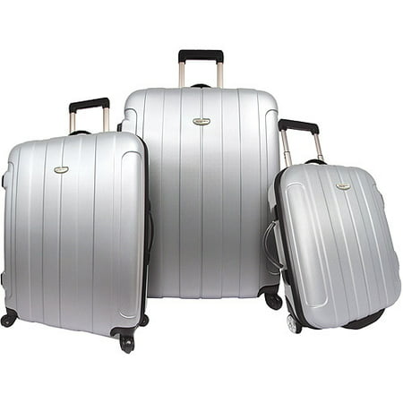 Traveler’s Choice Rome 3 Piece Hardsided Luggage Set