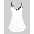 thumbnail image 2 of Top Cami de Talla Grande de Impreso Rosegal  Camisetas sin mangas de talla grande, 2 of 5