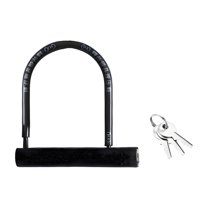 MELIVO Bike Lock,6.5"*4.7" U Lock,U Bicycle Lock For Scooter,Black