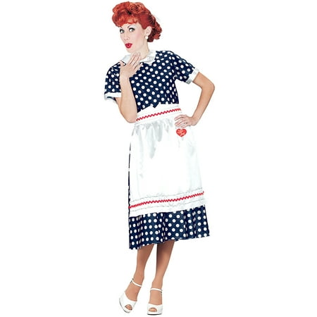 (Set) I Love Lucy Redhead Wig And Sales Resistance Halloween Costume -