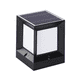thumbnail image 3 of Faro de columna solar LED Lámpara de pilar con energía solar Lámpara de pared impermeable para exteriores para patio, paisaje, jardín 10CM, 3 of 8