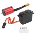 thumbnail image 4 of Motor ESC Servo Set, Protección Contra Sobrecalentamiento Motor Sin Escobillas ESC Kit 4 Polos Programable Eficiente Para 1/16 RC Car ANGGREK EI2720, 4 of 8