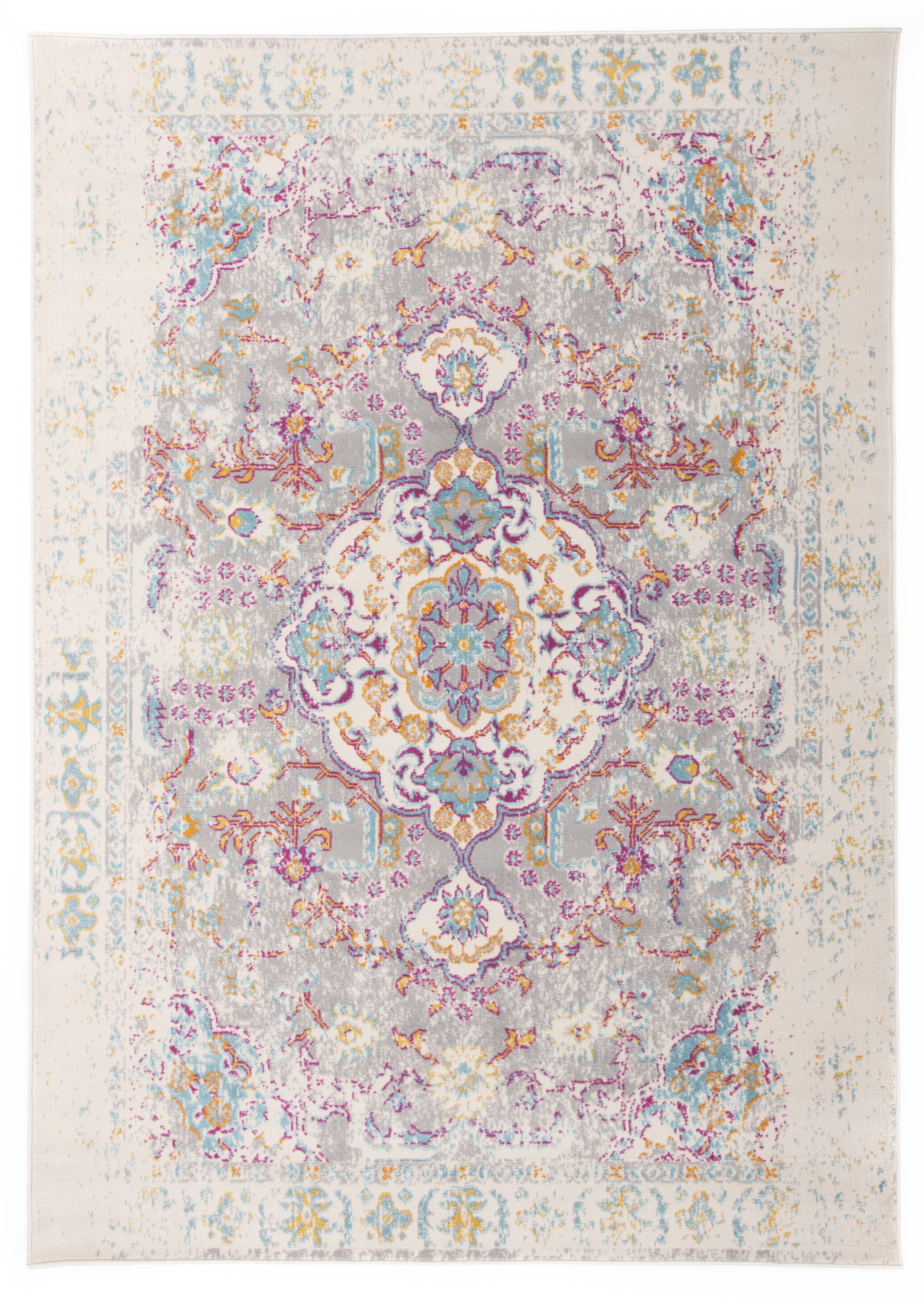 Photo 1 of Bohemian Vintage Oriental Area Rug 6' 6 x 9' Gray