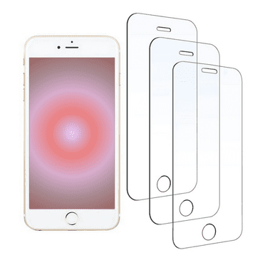 3 PACK BLUUMTEK Screen Protector For iPhone 8 Tempered Glass Screen Protector (4.7 Inch)