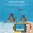 thumbnail image 5 of SEREE Waterproof Camera for Youtube 4K Digital Camera FHD 64MP Dual Screens Outdoor Underwater Cameras for Snorkeling, Vacation, 5 of 7