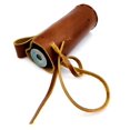 thumbnail image 3 of Telescopio náutico de latón Spyglass con funda de piel., 3 of 5