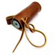 thumbnail image 3 of Telescopio náutico de latón Spyglass con funda de piel., 3 of 5