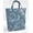 Blue, variant on Hummingbirds Tote Bag (Small Oval Tote) (Blue)