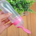 thumbnail image 4 of 2-in-1 Newborn Baby Silicone Training Spoon Infant Rice Paste Feeding Squeeze Bottle 90ml, 4 of 4