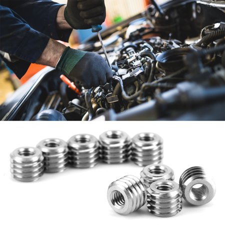 

Ccdes Male Female Thread Reducing Nut Thread Reducing Nut 10pcs Female M4x0.7 Male M8x1.25 Thread 6mm Reducing Nut Stainless Steel For Aviation Automobiles Steam Turbines