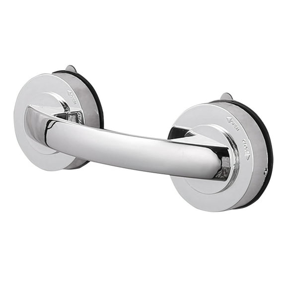 Wall Mounted Safety Grab Bar for Bathroom with ABS PC and Stainless Steel Material Silver